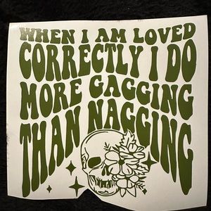 Freaky Decal Sticker